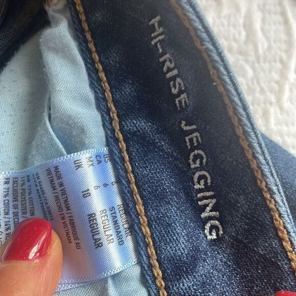 American Eagle Hi-Rise Jegging - 360 Super Stretch - 6 Regular - Picture 7 of 8